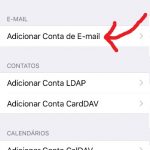 Configurar o e-mail em um Iphone 5