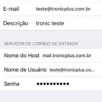 Configurar o e-mail em um Iphone 5